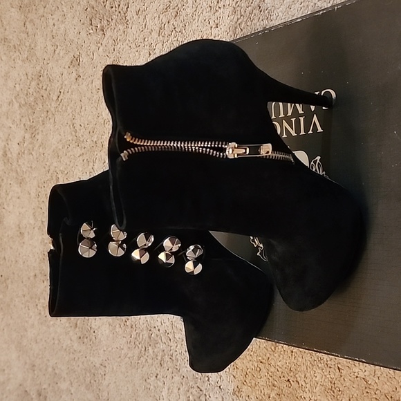 Vince camuto black suede boot - Picture 4 of 6